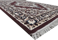 Carpets Super Soft Acrylic Touch Kalin & Rugs Royal Look Carpet |for Bedroom| Living Room - brown, 5x7