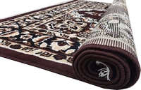 Carpets Super Soft Acrylic Touch Kalin & Rugs Royal Look Carpet |for Bedroom| Living Room - brown, 5x7