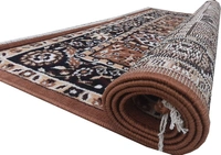 Carpets Super Soft Acrylic Touch Kalin & Rugs Royal Look Carpet |for Bedroom| Living Room - gold, 5x7
