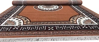 Carpets Super Soft Acrylic Touch Kalin & Rugs Royal Look Carpet |for Bedroom| Living Room - gold, 5x7