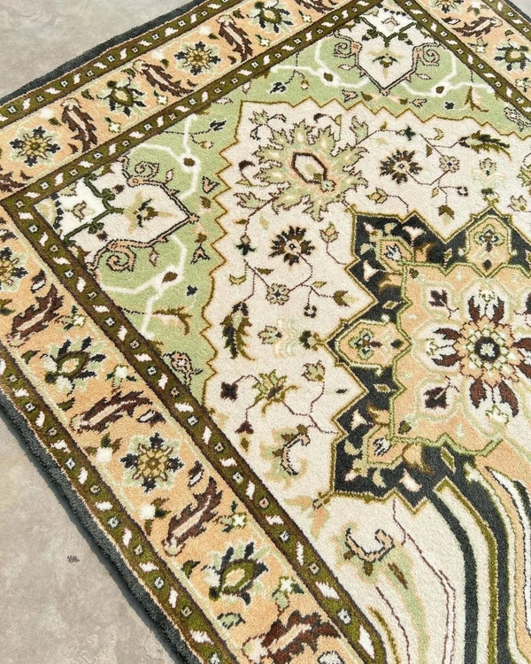 Handmade Modern Custom Design Woollen Carpets For Living Room - multi, Custom