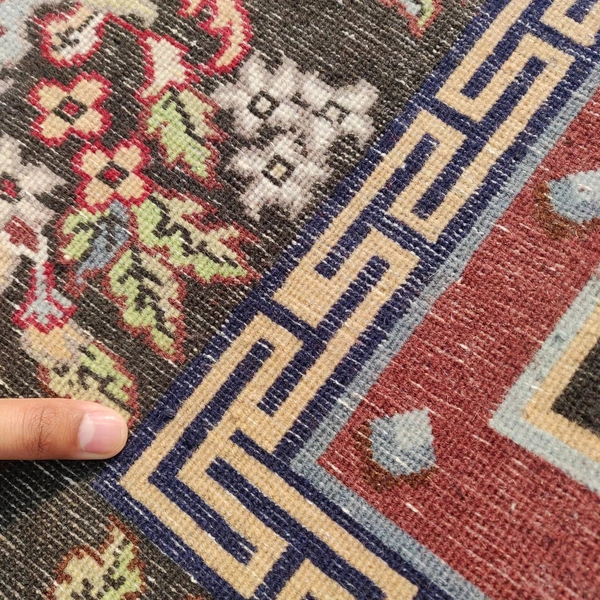 Handmade Modern Custom Design Woollen Carpets For Living Room - multi, Custom