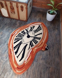 Handmade Modern Custom Design Woollen Carpets For Living Room - multi, Custom