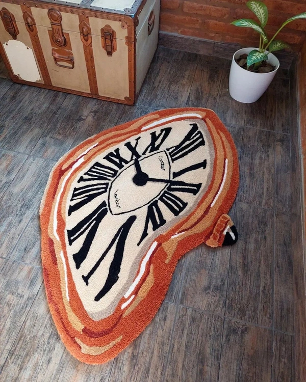 Handmade Modern Custom Design Woollen Carpets For Living Room - multi, Custom