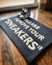 Handmade Modern Custom Design Woollen Carpets For Living Room - multi, Custom