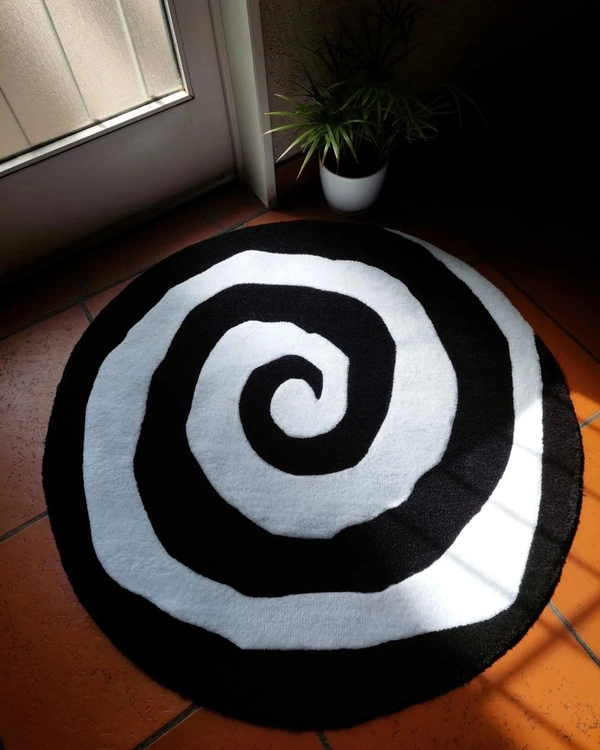 Handmade Modern Custom Design Woollen Carpets For Living Room - multi, Custom