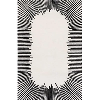 Handmade Modern Design Woollen Carpets For Living Room - White