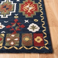 Handmade Modern Design Woollen Carpets For Living Room - multi