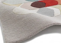 Handmade Modern Design Woollen Carpets For Living Room - multi