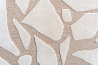 Handmade Modern Design Woollen Carpets For Living Room - beige