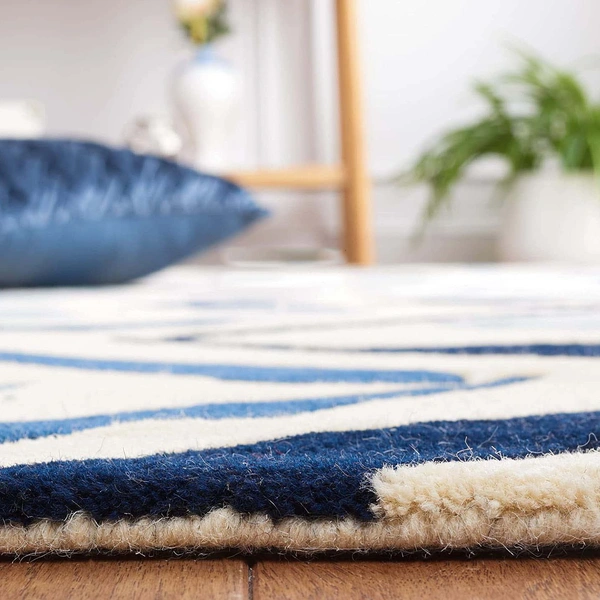 Handmade Modern Design Woollen Carpets For Living Room - multi