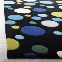 Handmade Modern Design Woollen Carpets For Living Room - multi
