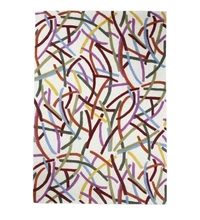 Handmade Modern Design Woollen Carpets For Living Room - multi