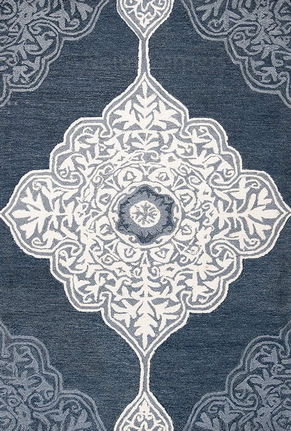 Handmade Modern Design Woollen Carpets For Living Room - multi