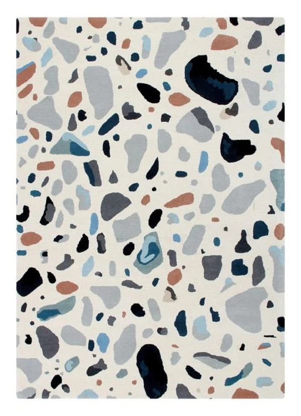 Handmade Modern Design Woollen Carpets For Living Room - multi