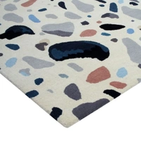 Handmade Modern Design Woollen Carpets For Living Room - multi