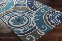 Handmade Modern Design Woollen Carpets For Living Room - multi