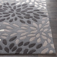Handmade Modern Design Woollen Carpets For Living Room - multi