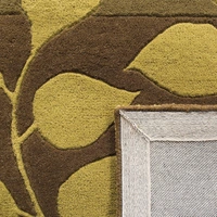 ALAM RUGS Handmade Modern Design Woollen Carpets For Living Room - multi