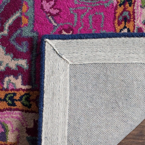 ALAM RUGS Handmade Traditional Design Woollen Carpets For Living Room - multi