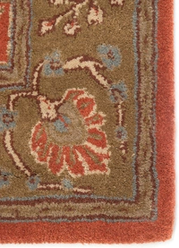 ALAM RUGS Handmade Traditional Design Woollen Carpets For Living Room - multi