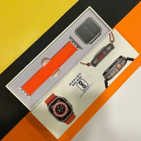 New Apple Watch  - Red Orange