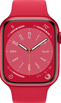 Apple Watch Series 8 GPS 45mm (Product) RED Aluminium Case with (Product) RED Sport Band - Regular