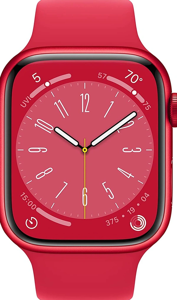 Apple Watch Series 8 GPS 45mm (Product) RED Aluminium Case with (Product) RED Sport Band - Regular