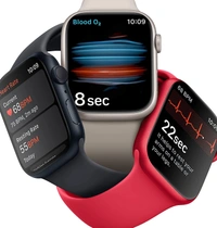 Apple Watch Series 8 GPS 45mm (Product) RED Aluminium Case with (Product) RED Sport Band - Regular