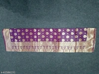 Banarasi Jacquard purple saree