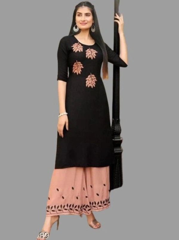 Women Kurta and Palazzo Set - S