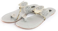 Women Grey Flats - 5