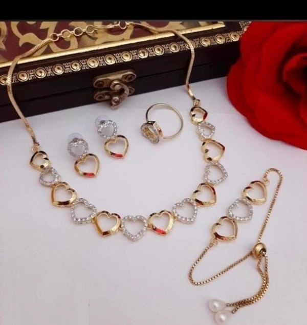 Alloy Jewel Set (Necklace set) 