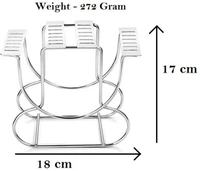 Depodeals Empty Cutlery Holder Case (Silver Holds 24 Pieces) 