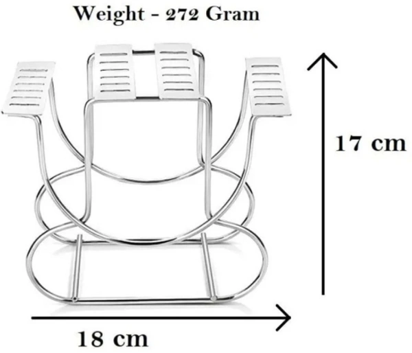 Depodeals Empty Cutlery Holder Case (Silver Holds 24 Pieces) 