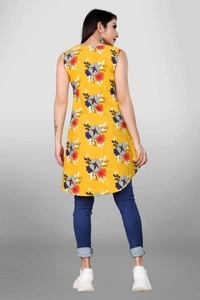 Formal Floral Print Women Multicolor Top - XL
