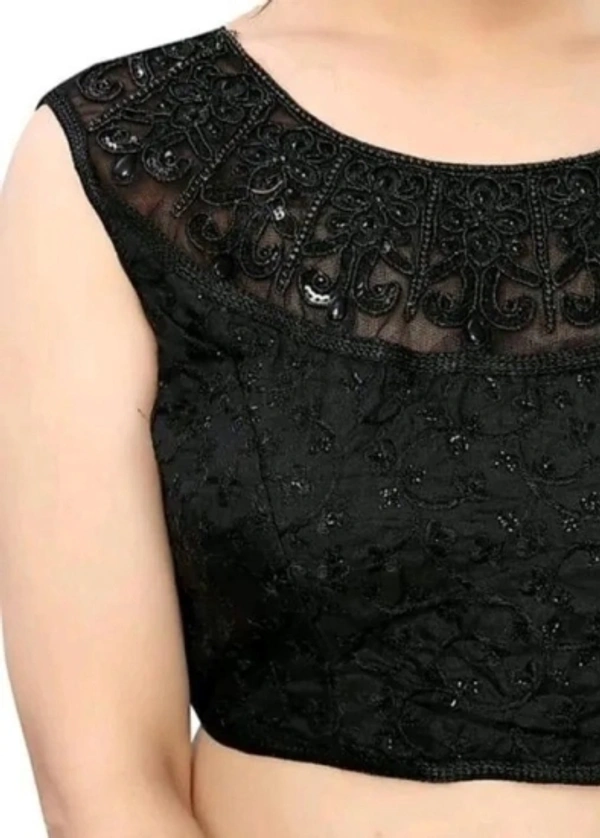 Women Round Neck Sleeveless Blouse