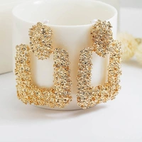 Trendy Gold Alloy Drops & Danglers