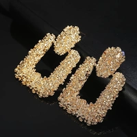 Trendy Gold Alloy Drops & Danglers