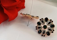 Spring sparkle Copper Stud Earring