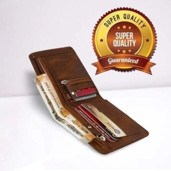 Foxy star Boys Brown Artificial Leather Wrist Wallet