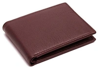 Trend Boys Brown Genuine Leather Wallet - Regular Size