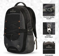 WROGN Laptop backpack spacy unisex backpack fits upto 16 Inches/college bag/school bag 55 L Backpack