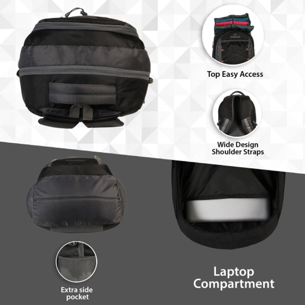 WROGN Laptop backpack spacy unisex backpack fits upto 16 Inches/college bag/school bag 55 L Backpack