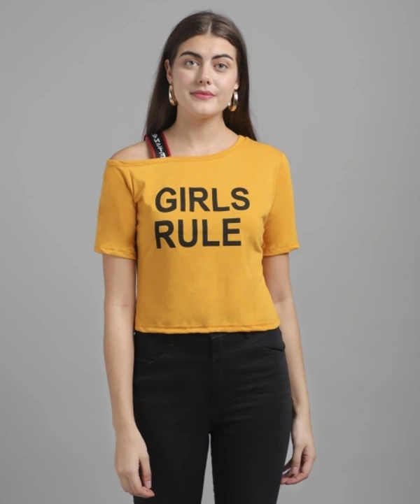 Printed Women Maroon T-Shirt - White, S