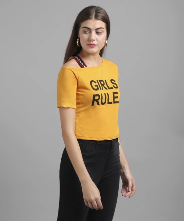 Printed Women Maroon T-Shirt - White, S