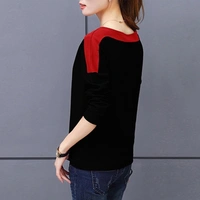 Solid Women Black T-Shirt - Black, S