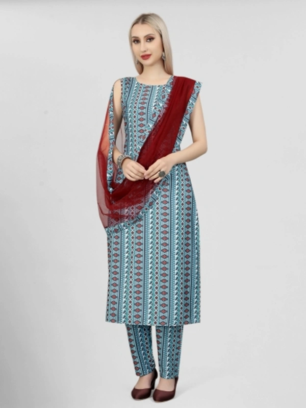 Women Kurta and Pant Set - Asmani, M
