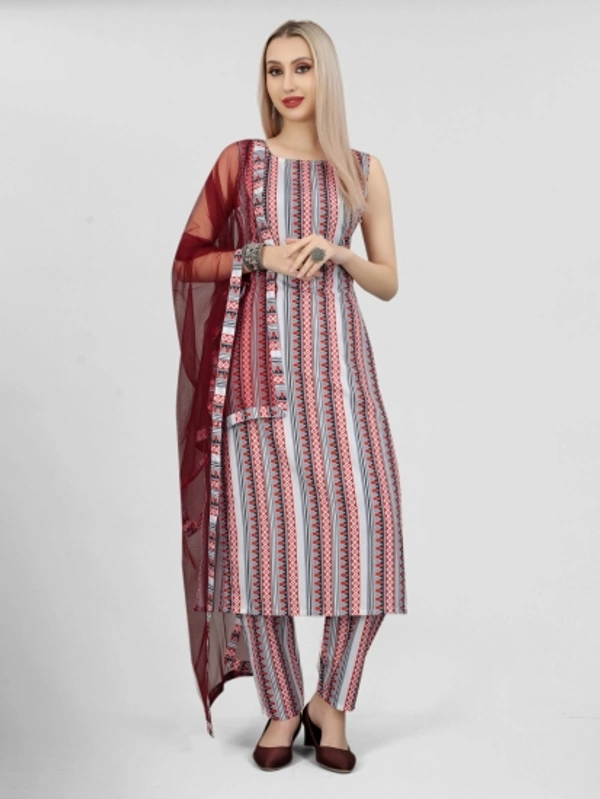 Women Kurta and Pant Set - Asmani, M