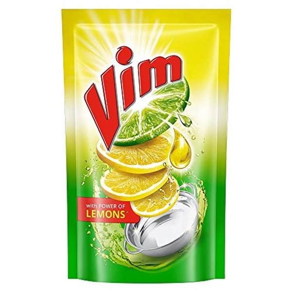 Vim Dishwash Liquid Gel - Lemon - 155 ml